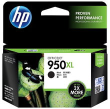 view HP 950XL Black High Yield Ink Cartridge