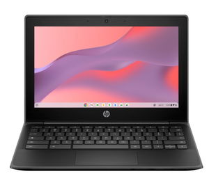 HP Fortis G10 Chromebook 11 Inch Intel N100 3.4GHz 4GB RAM 32GB eMMC Laptop with ChromeOS - Jet Black