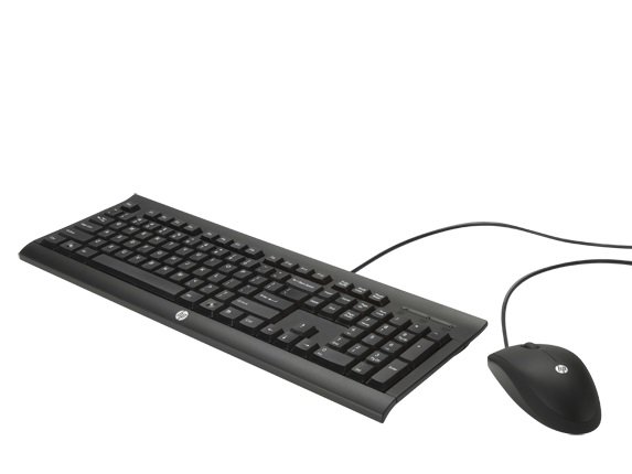 HP C2500 Desktop USB Wired Keyboard and Mouse Combo