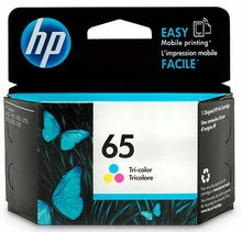view HP 65 Tri-Colour Ink Cartridge