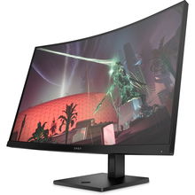 view HP Omen 31.5 Inch QHD 2560 x 1440 1ms 165 Hz VA Gaming Curved Monitor - HDMI, DisplayPort