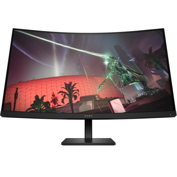 HP OMEN 31.5 Inch 2560 x 1440 1ms 165Hz VA Curved Gaming Monitor - HDMI, DisplayPort