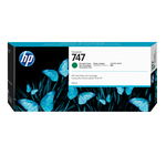 HP 747 DesignJet Chromatic Green 300ml Ink Tank Cartridge