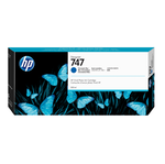 HP 747 DesignJet Chromatic Blue 300ml Ink Tank Cartridge