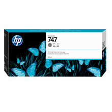 view HP 747 DesignJet Grey 300ml Ink Tank Cartridge