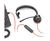 HP Poly Blackwire 3315 UC USB-C On Ear Wired Mono Headset + 3.5mm Plug & USB-C/A Adapter