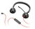 HP Poly Blackwire 3320 UC USB-C On Ear Wired Stereo Headset with Noise Cancelling