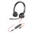 HP Poly Blackwire 3325 UC USB-C On Ear Wired Stereo Headset with 3.5mm Plug + USB-C/A Adapter - SPECIAL PRICE OFFER