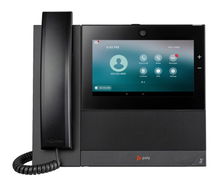 view HP Poly CCX 700 Touchscreen Business Media Phone with Camera, Open SIP and PoE-Enabled