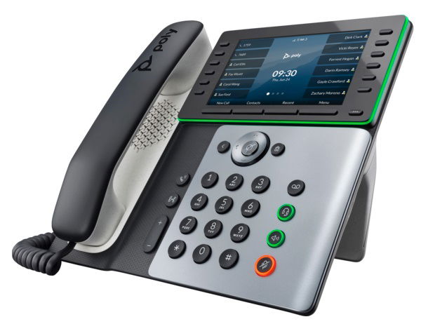 HP Poly Edge E550 IP Phone And PoE-enabled