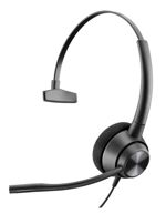 HP Poly EncorePro 310 UC Quick Disconnect On Ear Wired Mono Headset TAA - Skype for Business