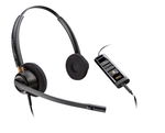 HP Poly EncorePro 525 UC USB-A/C On Ear Wired Stereo Headset - Microsoft Teams Certified