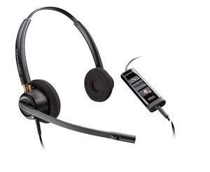 HP Poly EncorePro 525 UC USB-A On Ear Wired Stereo Headset - Microsoft Teams Certified