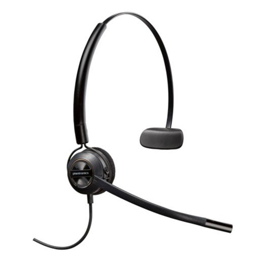 HP Poly EncorePro 540D Quick Disconnect On Ear Wired Mono Headset TAA
