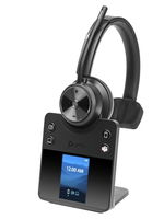 HP Poly Savi 7410 Office DECT Bluetooth On Ear Wireless Mono Headset with Noise Cancellation - Microsoft Teams Certified