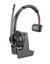 HP Poly Savi 8210 UC Office Dect On Ear Wireless Mono Headset with Noise Cancelling - Microsoft Teams Certified