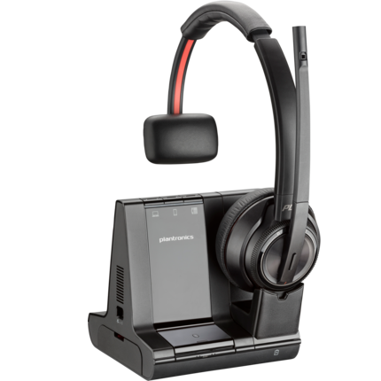 HP Poly Savi 8210 UC DECT On Ear Wireless Mono Headset with Noise Cancelling and Base Station - SPECIAL PRICE OFFER