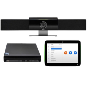 HP Poly Studio Medium Room Bundle for Zoom Rooms - Studio USB Video Bar and HP PC with TC10