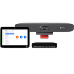 HP Poly Studio Small Room Bundle for Zoom Rooms - Studio R30 USB Video Bar and HP PC with TC10