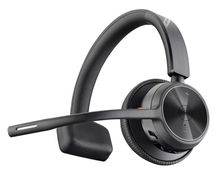 view HP Poly Voyager 4310 UC USB-C On Ear Wireless Mono Headset with BT700 Dongle & Charging Stand