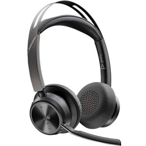 HP Poly Voyager Focus 2 USB-C Bluetooth Overhead Wireless Stereo Headset with Noise Cancellation - Microsoft Teams Certified