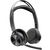 HP Poly Voyager Focus 2 USB-C On Ear Wireless Stereo Headset with USB-C/A Adapter and Charging Stand - Microsoft Teams Certified + Poly Sync 20+ Speakerphone