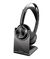 HP Poly Voyager Focus 2 USB-C On Ear Wireless Stereo Headset with USB-C/A Adapter and Charging Stand - Microsoft Teams Certified