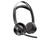 HP Poly Voyager Focus 2 USB-A On Ear Wireless Stereo Headset - Black