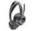 HP Poly Voyager Focus 2 USB-C On Ear Wireless Stereo Headset with Charge Stand - Black