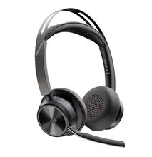 view HP Poly Voyager Focus 2 USB-C On Ear Wireless Stereo Headset with USB-C/A Adapter - Microsoft Teams Certified