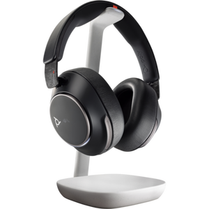 HP Poly Voyager Surround 85 UC Bluetooth Over The Head Wireless Stereo Headset with Noise Cancelling and Charging Stand - Certified for MS Teams