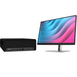 HP Pro 400 G9 Intel i5-14500 5.0GHz 16GB RAM 512GB SSD Small Form Factor Desktop with Windows 11 Pro + HP 23.8" Monitor