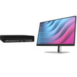 HP Pro Mini 400 G9 i7-14700T 5.0GHz 16GB RAM 512GB SSD Mini Form Factor Desktop with Windows 11 Pro + HP 23.8" Monitor