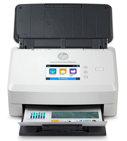 HP ScanJet Enterprise Flow N7000 SNW1 Sheetfed Scanner