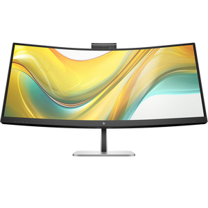 HP Series 5 Pro 34 Inch 3440 x 1440 5ms 100Hz VA Conferencing Monitor with Speakers, Webcam & USB Hub - HDMI, DisplayPort, USB-C