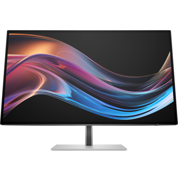 HP Series 7 Pro 727pk 27 Inch 3840 x 2160 5ms 60Hz IPS Black Monitor with USB Hub - HDMI, DisplayPort, Thunderbolt