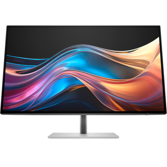 HP Series 7 Pro 727pq 27 Inch 2560 x 1440 5ms 120Hz IPS Black Monitor with USB Hub - HDMI, DisplayPort, USB-C