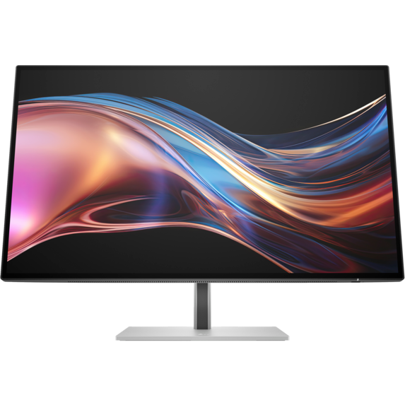 HP Series 7 Pro 727pu 27 Inch 2560 x 1440 5ms 120Hz IPS Black Monitor with USB Hub - HDMI, DisplayPort, USB-C, Thunderbolt