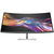 HP Series 7 Pro 738pu 37.5 Inch 3840 x 1600 5ms 60Hz IPS Black Curved Monitor with Speakers & USB Hub - HDMI, DisplayPort, USB-C, Thunderbolt