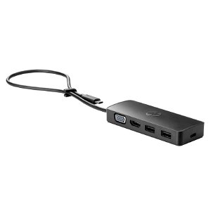 HP USB-C Travel Hub G2 Laptop Docking Station with Power Delivery - 2x USB 3.0, 1x HDMI/VGA