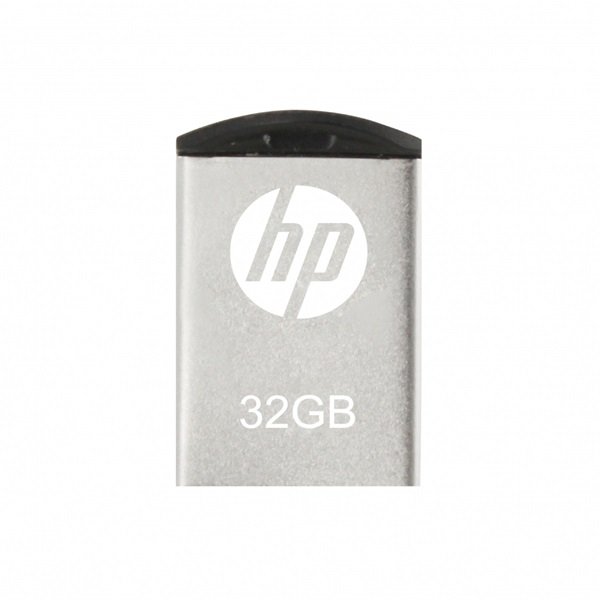 HP v222w 32GB USB 2.0 Flash Drive - Black/Silver
