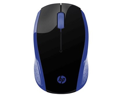 HP 200 Wireless Ambidextrous Optical Mouse – Navy Blue
