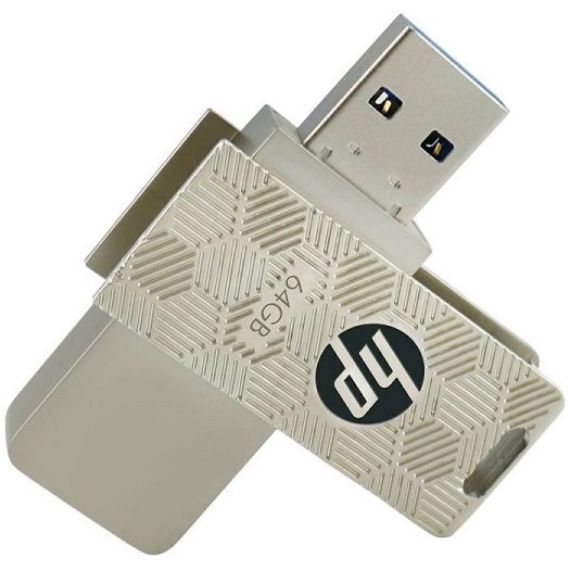 HP X610W 64GB USB 3.1 Flash Drive - Gold