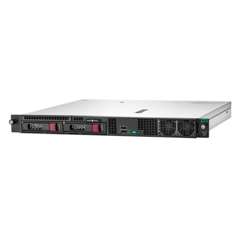 HPE ProLiant DL20 Gen10 Xeon E-2224 4.6GHz 8GB RAM 2x LFF SATA 290W S100i 1RU Rack Mount Server with NO OS
