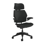 Humanscale Freedom Fabric Office Chair with Headrest & Arm Rests - Graphite