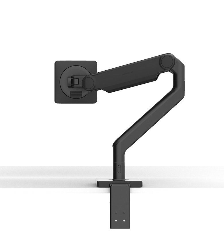 HumanScale M2.1 Single Monitor Arm Clamp - Black