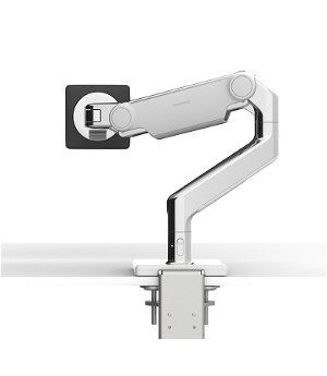 Humanscale M8.1 Single Monitor Arm Clamp - White