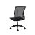HumanScale Diffrient World Mesh Oxygen Armless Office Chair - Black