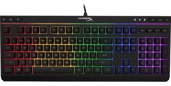 HyperX Alloy Core RGB LED Backlit Wired Gaming Keyboard - Black