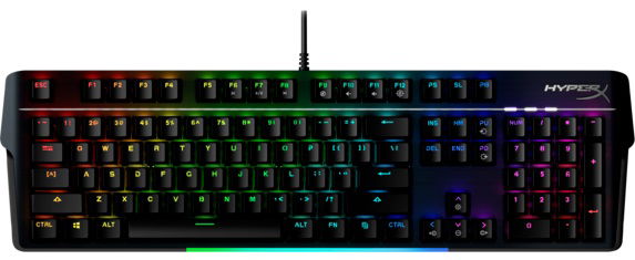 HyperX Alloy MKW100 RGB Wired Gaming Keyboard Black 4P5E1AA | Elive NZ